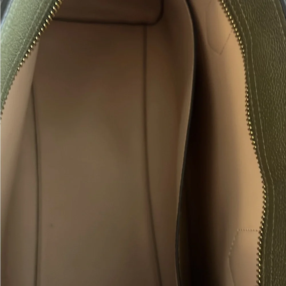Michael Kors Hayes Olive Green Satchel